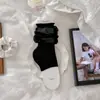 Calcetines Cortos Transparente Sin Costuras Ultra Delgados Estilo Ballet Serie Miu Primavera/Verano Simples Calcetines de Medio Dedo Sin Pie Chanclas