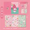 Set de Pegatinas de Dibujos Animados Kuromi Melody Guka Libro de Mano Pegatina para Diario Pegatina Regalo para Niños