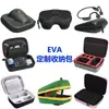 Bolsa de cosméticos de EVA personalizada por el fabricante, Maletín a prueba de presión y golpes, Caja de almacenamiento de EVA, Bolso tipo maletín, Anticaídas, Carcasa dura moldeada por prensado en caliente
