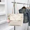 Novedad Otoño 2026 Bolso Tote Color Sólido Gran Capacidad Bolso de Hombro Individual Casual Personalidad Elegante para Mujer Bolso Grande para Viajar