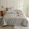 Funda de almohada de color liso Tencel LF Lenzing de 100 unidades, sábana bajera individual, sábana encimera, funda nórdica de Lyocell sedosa fresca para verano