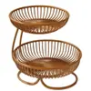 Bandeja de Frutas de Múltiples Niveles para Mesa de Café de Sala de Estar, Cesta de Almacenamiento para Bocadillos, Estante de Almacenamiento para Frutas, Artículo de Venta Caliente Transfronterizo