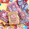Livro de Atividades Mochi Vestir-se Bean Bean Série 7.0 Sétima Série Conjunto Completo Roupas Estilo Antigo Conjuntos Livro Silencioso Artesanal Livro de Adesivos DIY