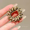 Ligas para el Cabello de Cable de Teléfono de Alta Calidad, Cuerdas para el Cabello de Lunares de Alta Elasticidad, Accesorios para el Cabello de Verano para Mujeres, Plástico Duradero sin Marcas Color Menta