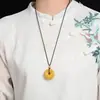 Pingente de Areia de Cristal de Cinábrio e Realgar Mineral Cru com Alto Teor, Pingente de Areia Vermelha Imperial Dourado Púrpura do Ano do Zodíaco Atacado e Dropshipping