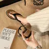 Aumento de Altura de 4.5 cm ~ Sandalias de Cuña Chancla Estilo Resort Francés para Mujer, Sandalias Casuales de Playa para Verano