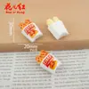 Serie de Rollos de Carne con Queso Hechos a Mano DIY Pegamento de Crema Joyería de Resina Accesorios para el Cabello Colgante Estuche para Teléfono Móvil Colgante