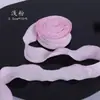 Encaje Cinta Plisada Decoración de Pastel Cinta de Hilo de Cola de Pez Fruncida Caja de Empaque de Ramo de Flores de Cinta Cinta de Lino