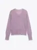 Exportación Transfronteriza Otoño 2025 Nuevo Tejido de Punto con Cuello en V Estilo Europeo y Americano Moda y Sencillo Tejido de Punto con Efecto de Color para Mujer