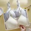 Ropa interior directa de fábrica para lactancia, con soporte, anti-caída, sujetador especial para mujeres embarazadas, broche antes del embarazo sin aros