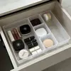 Caja de almacenamiento tipo cajón transfronteriza, organizador de escritorio para cuidado de la piel y perfumes, caja de almacenamiento cosmético transparente incorporada para tocador