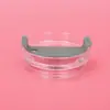 Copo de Carro Transfronteiriço 30Oz40Oz Tampa de Exportação Acessórios Transparentes Tampa de Copo Casca de Ovo à Prova de Vazamento Tampa de Copo de Plástico com Canudo para Gelo
