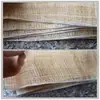 Tela de Verano Pura Hecha a Mano Tejido de Ramio Cortina de Puerta Pantalla Divisoria Posavasos Decoración Laca Pintura Tela Guqin Ancho 50cm