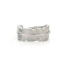 Anillo de Pluma de Ángel Guardián Vintage un Par de Moda Moda Anillo Abierto Plata Tailandesa Imitación Anillo de Pareja Vieja
