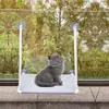 Fornecimento Direto da Fábrica 85-90mm Ventosa Cama para Gato Redes Acessórios Plástico Perfurado Transparente Vidro Moldagem por Injeção Peças