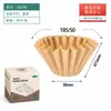 Papel de filtro para cafetera Moka 155/185 forma de pastel comercial/forma de cesta/forma de tazón papel de filtro para cafetera bolsa de filtro para tarta