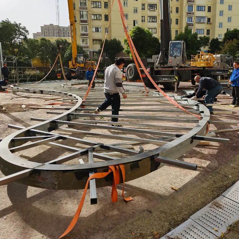 金属连廊廊架
