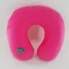 Abrigo de Felpa Almohada Inflable en Forma de U Núcleo de Almohada Inflable Protección para el Cuello Almohada en Forma de U Almohada de Viaje Almohada para el Cuello Reposacabezas Almohada en Forma de U