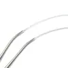 Agujas circulares de anillo de acero inoxidable Lihua para suéteres, fabricantes, venta al por mayor, agujas de anillo gruesas, agujas circulatorias, agujas circulares para tejer lana