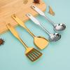 Juguetes para Niños Mini Utensilios de Cocina Cocina Artificial Cuchara de Acero Inoxidable Espátula de Cocina Espátula Colador Vajilla
