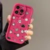 Design de Cabeça de Animal em Desenho Animado Adequado para Capa de Celular iPhone 17 17Promax Capa Macia 14 Premium 13 Furo Fino 12/11
