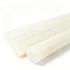 Barra de nylon PA6, barra sólida de nylon resistente ao desgaste, barra de plástico modificado PA66, branca e colorida, cortada sob medida e usinada