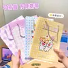 Bolsa de regalo de cachorro de dibujos animados a cuadros, bolsa de regalo de cartón blanco engrosado, bolsa de papel para empaquetar recuerdos de fiesta de cumpleaños infantil