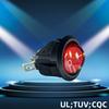 Kcd1-A Interruptor Tipo Barco 8A/250V 16A/125V Interruptor Basculante Redondo con Luz Tuv Ul Dc