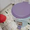 Bote de basura tipo pedal con tapa para el hogar cocina especial gran capacidad dormitorio oficina baño desodorante mayoreo
