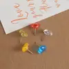 Uñas Creativas de Colores en Forma de 'I', Múltiples Tamaños Personalizables, Tablero de Corcho Combinado, Pared de Fotos, Chinchetas de Plástico, Chinchetas Hechas a Mano