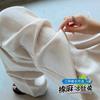 Pantalones Anchos de Lino y Algodón para Mujer, Estilo Delgado de Verano 2025 Nuevos de Cintura Alta, Holgados, Gama Alta, Pantalones de Traje de Seda de Hielo Yamamoto