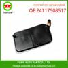 Cárter de óleo da caixa de câmbio adequado para BMW 3 E46 24117508517 transmissão automática filtro hidráulico