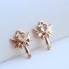Hermosa chica amor cetro circón micro incrustación colgante pequeños accesorios diy Pendientes de hadas material para collares coronas todos los accesorios