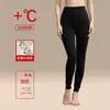Calça térmica feminina 100% algodão puro, fina, justa, para outono e inverno, legging de uso interno, calcinhas femininas de algodão, tudo algodão