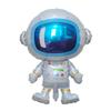 Desenho animado astronauta balão espacial decoração de festa de aniversário spaceman lobisomem matando foguete forma balão de filme de alumínio