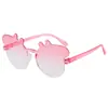 Gafas de Sol Modelo Nuevo 2026 Estilo Peppa Pig, Gafas de Sol sin Marco de una Sola Pieza, Gafas de Sol Lindas de Cerdo Transfronterizas