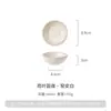 Série Folha de Lótus Cerâmica Forno de Mudança Estilo Japonês Transfronteiriço Louças Domésticas Tigelas de Cerâmica Pratos Tigelas de Arroz Tigelas para Macarrão Pratos de Servir Pratos para Lanches