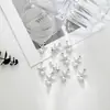 Accesorios de joyería vintage de diamante perla collar colgante diy aretes aretes corazón de amor corazón hojas flores