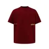 Nanxia Novo Estilo de Verão Japonês Tendência Casual Solta Gola Redonda Manga Curta Retrô Unissex Estampada Versátil Camiseta
