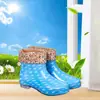 Tamanho 35-41 moda sapatos d'água femininos botas de chuva curtas de algodão botas de chuva estilo coreano sapatos de borracha antiderrapantes impermeáveis lavanderia inverno Post