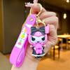 Llavero con colgante de helado con forma de animal, bonito llavero de coche, bonito colgante para bolso de pareja, venta al por mayor