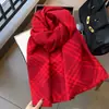 Bufanda de Estilo Coreano de Alta Gama para Mujer, Nueva Colección Otoño e Invierno 2025, Chal Exterior Grueso y Cálido, Bufanda de Doble Uso