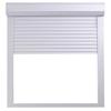 Aleación de Aluminio Eléctrica Enrollable Ventana Enrollable Puerta Enrollable Aislada Eléctrica Enrollable Ventana Antirrobo Protección Solar Puerta Enrollable de Aluminio