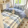 Juego de Tres Piezas para Cama de Dormitorio de Estudiante Universitario Algodón Puro Nuevo Modelo 2026 Juego de Cuatro Piezas para Cama Individual y Doble de Dormitorio