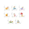 Figuritas de pato de PVC, miniatura y adorables, para paisajismo, decoraciones DIY y accesorios para jardines, escritorios e interiores de automóviles