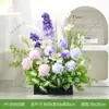 HY-DW5 Macetas florales artificiales, plantas verdes reales para decoración interior y exterior, restaurante, populares en redes sociales
