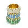 Pulsera elástica de acrílico con efecto difuminado, estilo retro europeo y americano, lujo accesible, pulsera simple de alta gama, pulsera de moda elegante para mujer