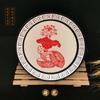 Ornamento de Moldura de Espelho Recorte de Papel Característico Estilo Chinês Acessórios para Casa Porta-Retrato Artesanato Tradicional Pingente Presente