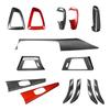 Producto de Venta Caliente Transfronterizo Adecuado para Bmw F20 Kit de Interior de Fibra de Carbono Real Pegatinas de Modificación Pegatinas Decorativas de Fibra de Carbono