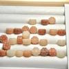Fruta de bodhi natural tallado garra de gato gato de la suerte caqui zorro de nueve colas DIY texto juego cuentas de Buda accesorios de joyería cadena para teléfono móvil
